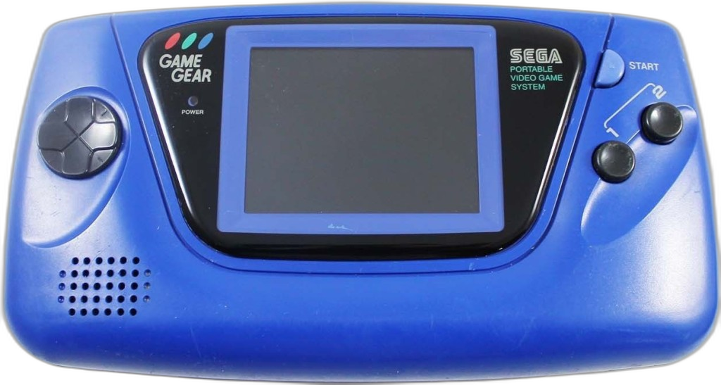 Sega Game Gear Blue (Different CPU)